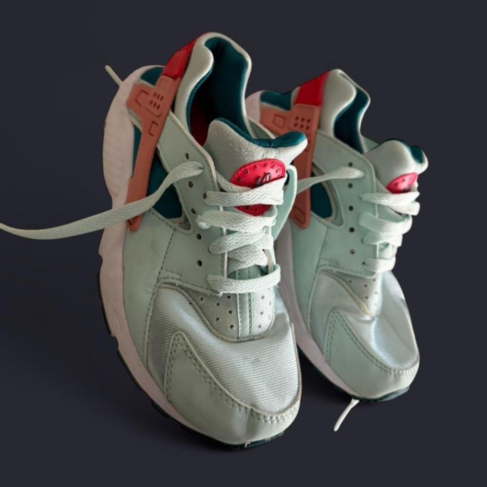 Nike Huarache Run GS 'Jade Ice Red Stardust'